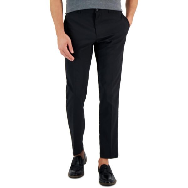 Perry Ellis Portfolio Mens Stretch Slim Fit Trouser Pants - Image 4